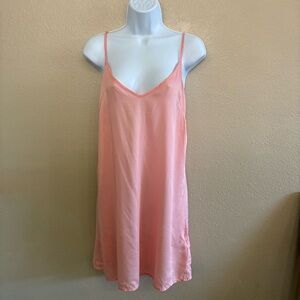 FARM Rio Woman’s V-Neck Spaghetti Straps Viscose Slip Mini Dress Size XS